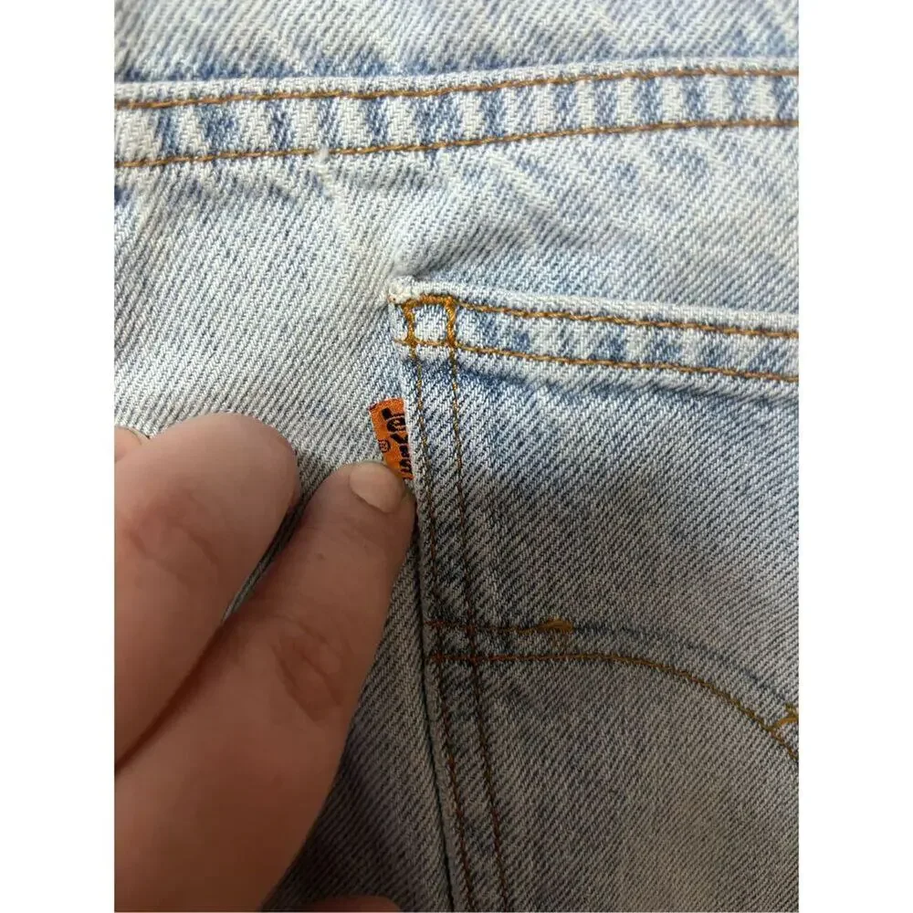 1997 Orange Tab 505 Levi’s‎ Sz 38x30